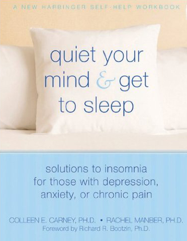 Overcoming insomnia a cognitive behavioral therapy approach therapist guide